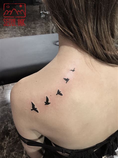 bird silhouette tattoo